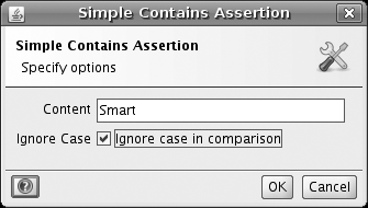 Adding an assertion to a test