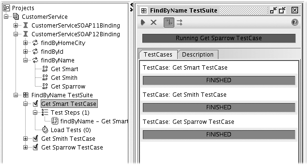 Running a TestSuite