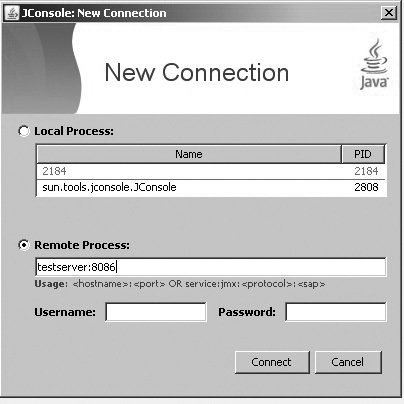 Configuring Tomcat to enable JMX monitoring