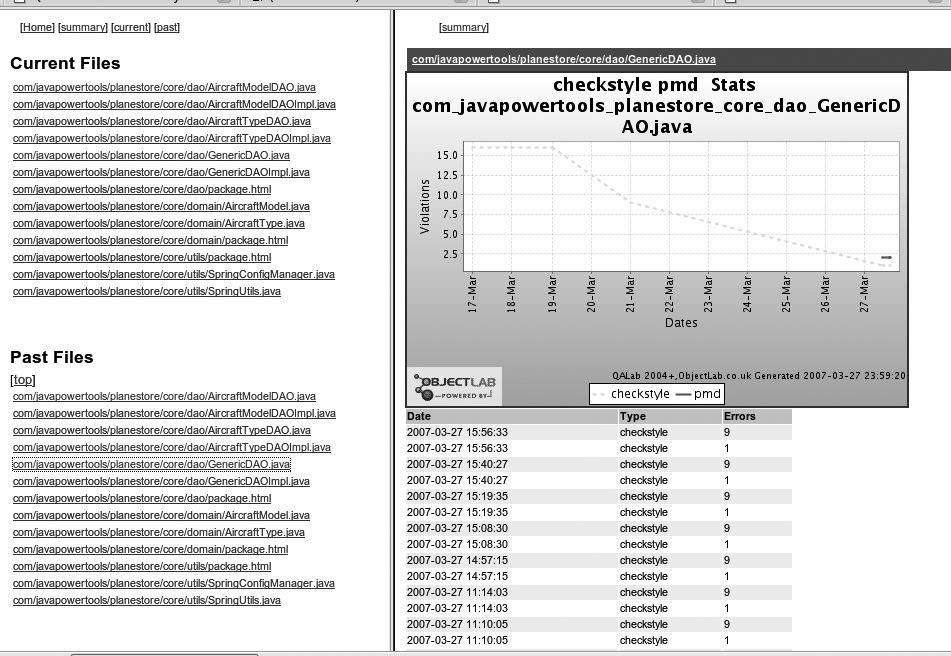 QALab can also produce HTML reports