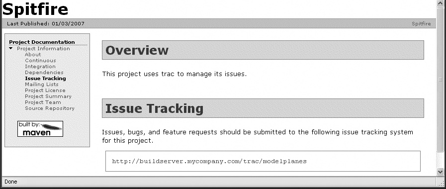 Integration with the issue tracking system