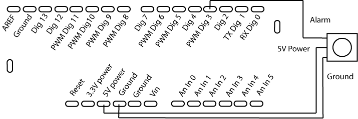 Connecting a Parallax PIR motion detector to the Arduino