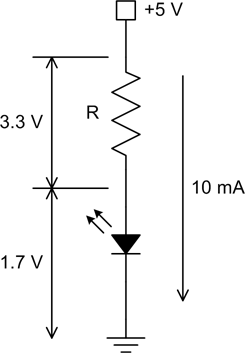 Simple LED circuit