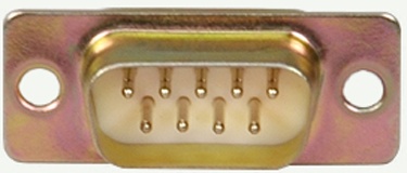 DB-9 male connector