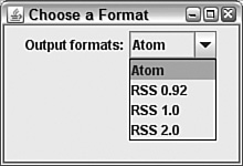 The FormatFrame2 application.