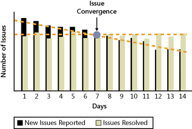 Illustration of issue convergence