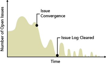 Illustration of issue log cleared checkpoint