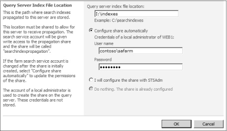 You should change the index file location to suit your specific requirements.