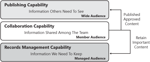 SharePoint Server 2007 capability areas