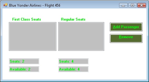 Airline Seats application