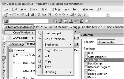 Tip 4.41: You can customize the commands on the context menus