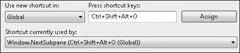 Tip 5.8: You can use the keyboard to jump to various panes within the Output window