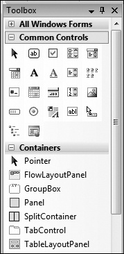 Tip 5.20: You can switch between the Icon view and List Item view in the Toolbox