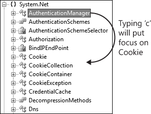 Tip 5.48: How to use type-ahead selection support in the Object Browser