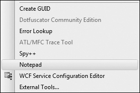 Tip 6.11: You can add your own external tools to the list