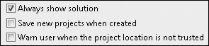 Tip 7.5: You can create temp or "throw away" projects