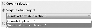 Tip 7.25: How to select the startup project from the Solution Explorer