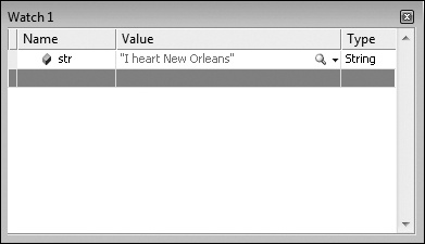 Tip 7.34: You can use the Watch window to quickly change a variable’s value