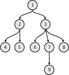 A tree structure