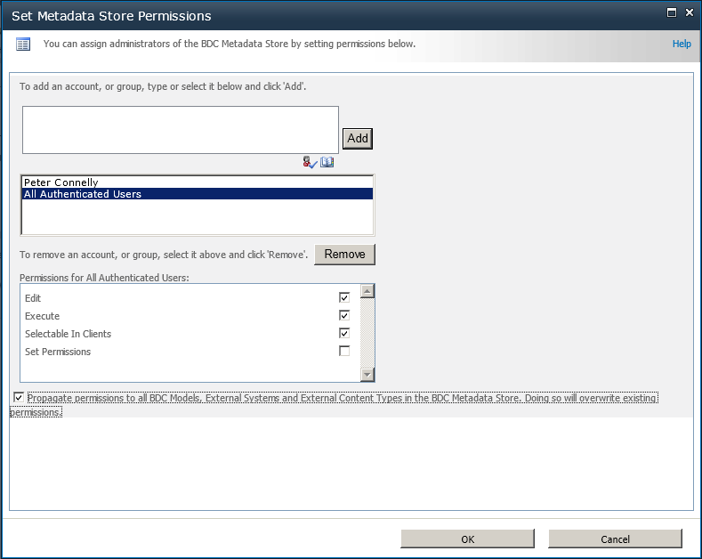 Use the Configure External Content Type Profile Page Host page to configure where profile pages are created.