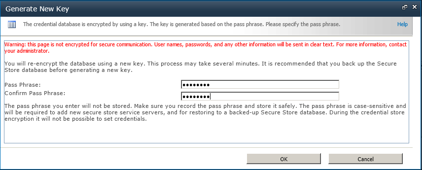 Create a target application ID to specify credentials to be used when accessing an external system.