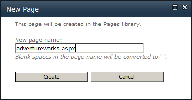 Create a custom search results page that will be mapped to the search scope created earlier in this chapter.