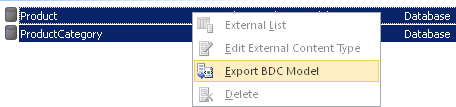 You can export ECTs from SharePoint Designer.