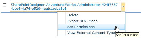 You can view the access control list inside SharePoint.