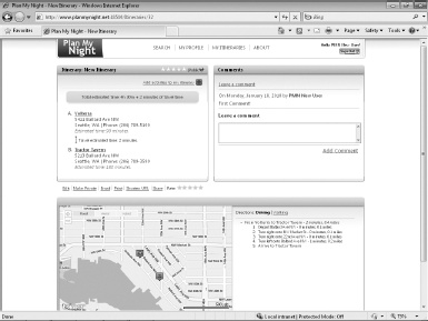 PMN’s user interface