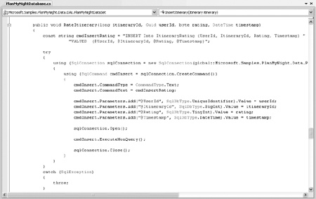 ADO.NET Insert query