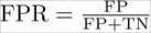 An alternate way to measure classifier performance using receiver operator characteristic (ROC)