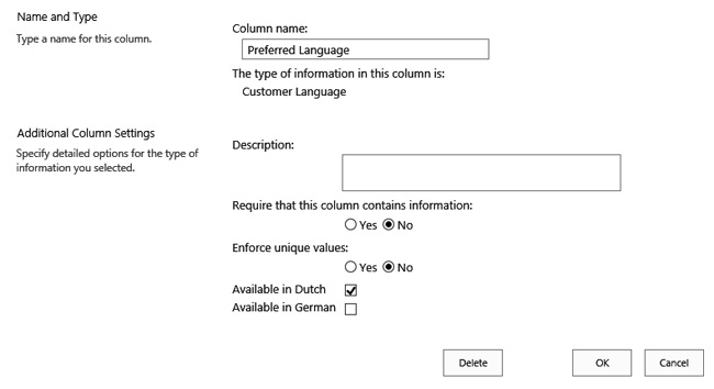 Custom property fields make it possible to parameterize field instances.