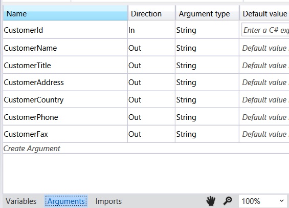 Add arguments to the activity to pass values in and out.