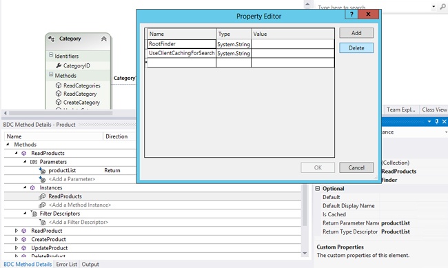 Setting the RootFinder method