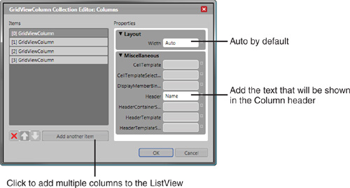 Control of your view columns.