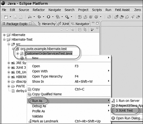 Run the JUnit test.