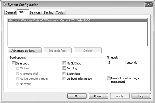 The Boot tab enables you to configure several options related to booting your computer.