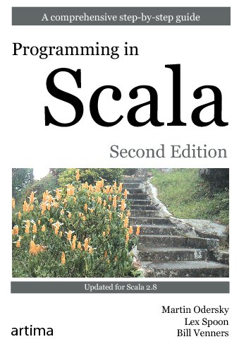 book cover for Programming in Scala