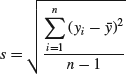 Numbered Display Equation