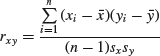 Numbered Display Equation