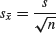 Numbered Display Equation