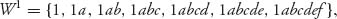 Unnumbered Display Equation