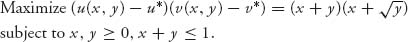 Unnumbered Display Equation