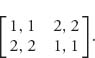 Unnumbered Display Equation