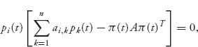 Unnumbered Display Equation