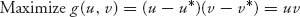 Unnumbered Display Equation