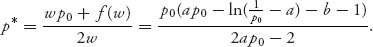 Unnumbered Display Equation