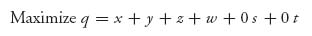 Unnumbered Display Equation