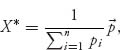 Unnumbered Display Equation