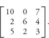 Unnumbered Display Equation